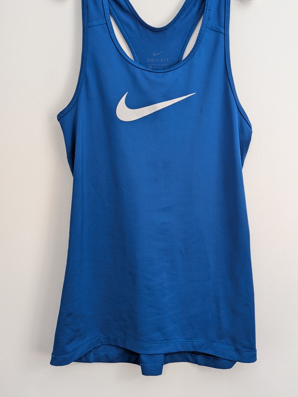 Nike Blue Dri-FIT Racerback Tank